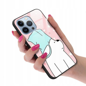 Etui Glass do IPHONE 13 PRO We Bare Bears Wzory