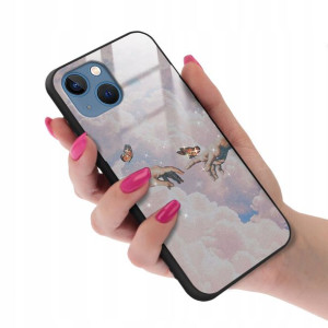 Etui Glass do IPHONE 14 Butterfly Motyle Top Wzory