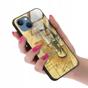 Etui Glass do IPHONE 14 Impresja Dali Monet Wzory