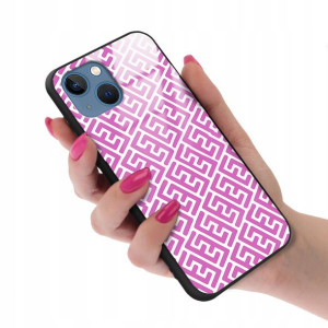 Etui GLASS do IPHONE 14 Kwiatowe Wiosenne Wzory