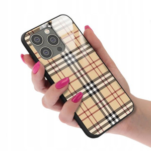 Etui GLASS do IPHONE 14 PRO Kratka Pattern Wzory