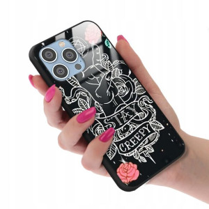 Etui Glass do IPHONE 14 PRO MAX Teddy Bear Wzory