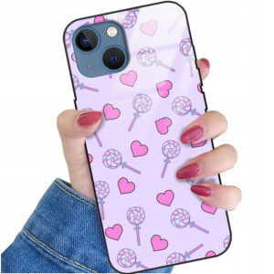 Etui Glass do IPHONE 14 Słodkie Dziecięce Wzory