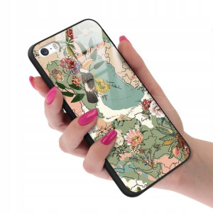 Etui Glass do IPHONE 5 Case Wakacyjne Top Wzory