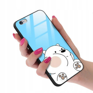 Etui Glass do IPHONE 6 Case We Bare Bears Wzory