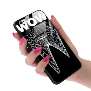 Etui Glass do IPHONE 6 PLUS No Space Black Wzory
