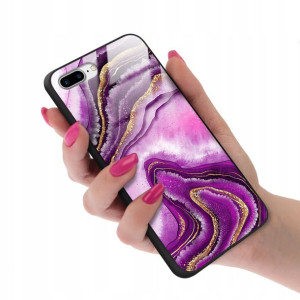 Etui Glass do IPHONE 7/8 PLUS Case Marble Wzory