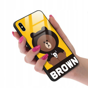 Etui Glass do IPHONE X/XS Case We Bare Bears Wzory