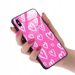 Etui Glass Do IPHONE X/XS Wakacyjne Modne Wzory