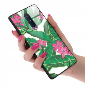 Etui GLASS do ONEPLUS 8 Kwiatowe Wiosenne Wzory