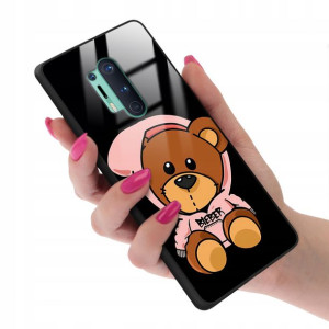Etui Glass do ONEPLUS 8 PRO Mistake Black Wzory