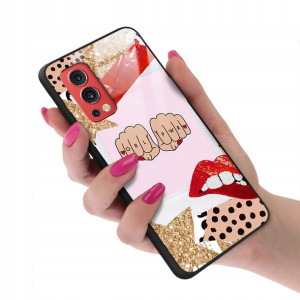 Etui Glass do ONEPLUS NORD 2 Dziewczęce Girl Wzory