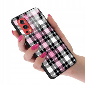 Etui GLASS do ONEPLUS NORD 2 Kratka Pattern Wzory