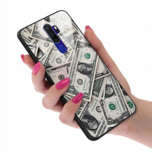 Etui Glass do OPPO A11X Dziewczęce Girl Top Wzory