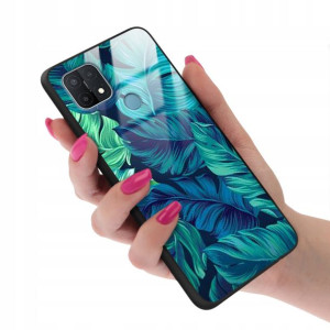 Etui Glass do OPPO A15 Case Wakacyjne Top Wzory