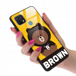 Etui Glass do OPPO A15 Case We Bare Bears Wzory
