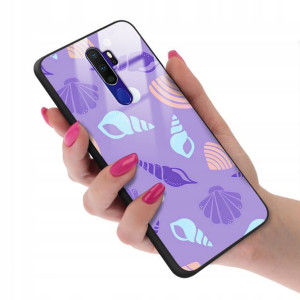 Etui Glass Do OPPO A5 2020 Wakacyjne Modne Wzory