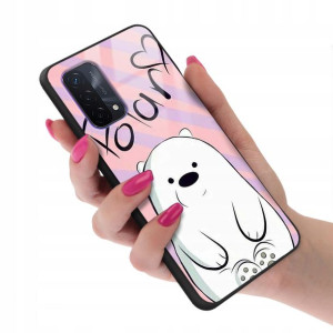 Etui Glass do OPPO A72 5G Case We Bare Bears Wzory