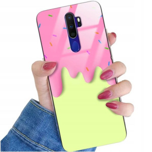 Etui Glass do OPPO A9 2020 Słodkie Dziecięce Wzory