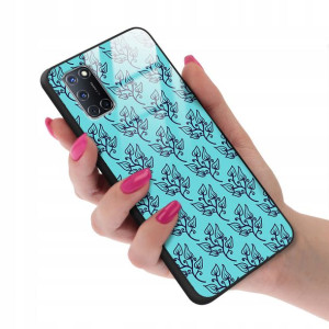 Etui GLASS do OPPO A92 Kwiatowe Wiosenne Top Wzory
