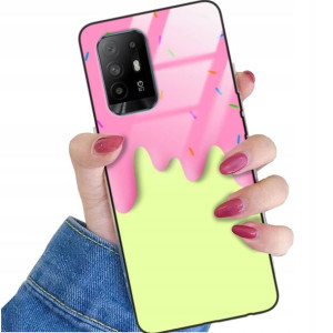 Etui Glass do OPPO A95 4G Słodkie Dziecięce Wzory