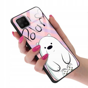 Etui Glass do OPPO F17 Case We Bare Bears Wzory