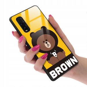 Etui Glass do OPPO FIND X2 We Bare Bears Top Wzory