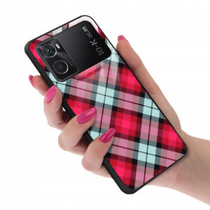 Etui GLASS do OPPO K10 PRO 5G Case Kratka Wzory