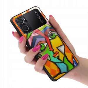 Etui Glass do OPPO K10 PRO 5G IMPRESJA Dali Wzory