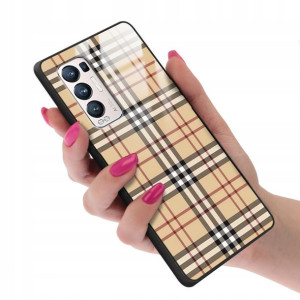 Etui GLASS do OPPO RENO 5 PRO PLUS Kratka Wzory