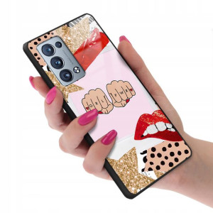 Etui Glass do OPPO RENO 6 PRO PLUS Girl Top Wzory