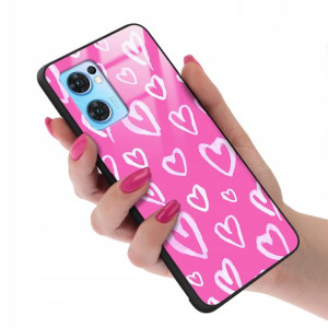 Etui Glass Do OPPO RENO 7 SE 5G Wakacyjne Wzory