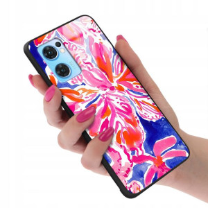 Etui Glass do OPPO RENO 7 SE 5G Wiosenne Top Wzory