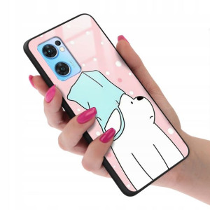 Etui Glass do OPPO RENO 7SE 5G We Bare Bears Wzory