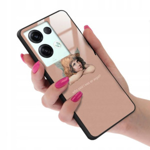 Etui Glass do OPPO RENO 8 5G Angel ANIOŁKI Wzory
