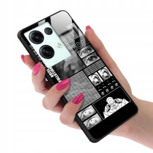 Etui Glass do OPPO RENO 8 Case Art Premium Wzory