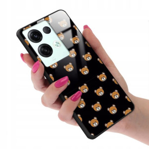 Etui Glass do OPPO RENO 8 PRO 5G BEARBRICK Wzory