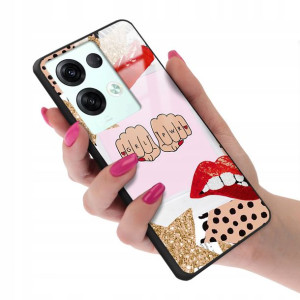 Etui Glass do OPPO RENO 8 PRO 5G Dziewczęce Wzory