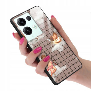 Etui Glass do OPPO RENO 8 PRO Angel ANIOŁKI Wzory