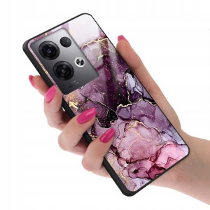 Etui Glass do OPPO RENO 8 PRO PLUS 5G Marble Wzory