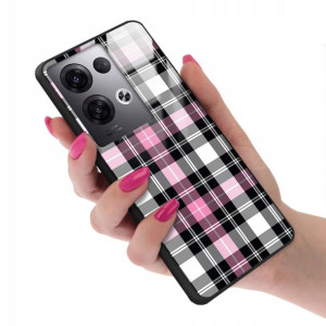 Etui GLASS do OPPO RENO 8 PRO PLUS Kratka Wzory