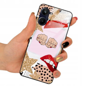 Etui Glass do REALME 10 4G Aesthetic Pattern Wzory
