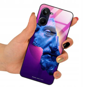 Etui Glass do REALME 10 4G Art Nowoczesne Wzory