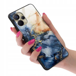 Etui Glass do REALME 10 5G Marmurki Marble Wzory