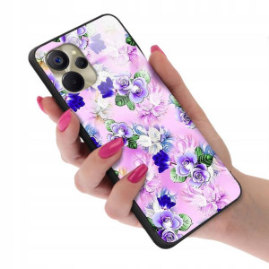 Etui Glass do REALME 10 5G Wiosenne Flower Wzory
