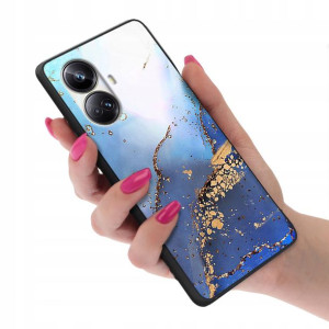 Etui Glass do REALME 10 PRO PLUS 5G Marmurki Wzory