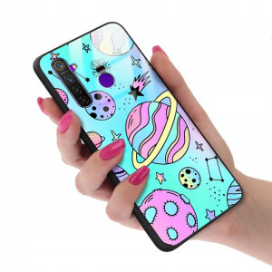 Etui Glass Do REALME 5 PRO Wakacyjne Modne Wzory