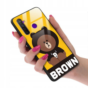 Etui Glass do REALME 5 PRO We Bare Bears Top Wzory