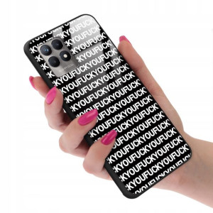 Etui Glass do REALME 8i Dziewczęce Girl Top Wzory
