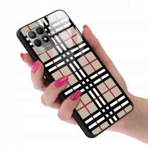 Etui GLASS do REALME 8i Kratka Pattern Top Wzory